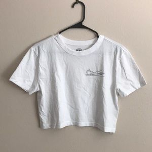 Madewell Graphic Crop Top